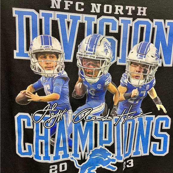 NFL Shirts Detroit Lions Nfc Division Champions 223 Black Meijer